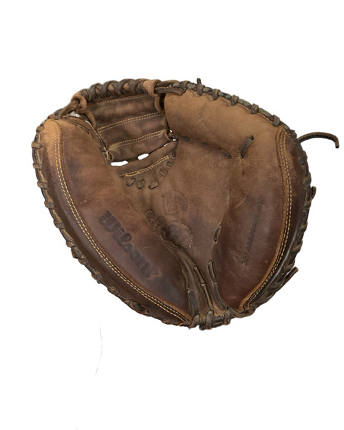 Vist Large View of Product Image Which is Used Wilson A800 BB/SB Catchers RH Throw Brown 32"