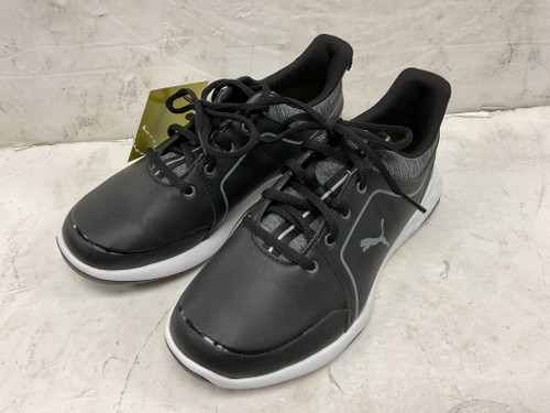 Vist Large View of Product Image Which is Used Puma Jr Golf Shoes Black Junior 04
