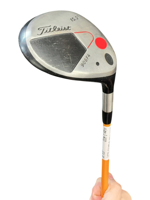 Vist Large View of Product Image Which is Used Titleist 906F4 Mens Fairway Wood RH 3 Wood
