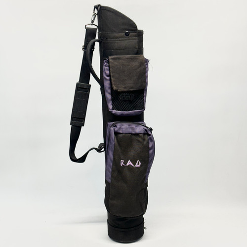 Vist Large View of Product Image Which is Used RAD PENCIL BAG Womens Cart Bag Black And Purple