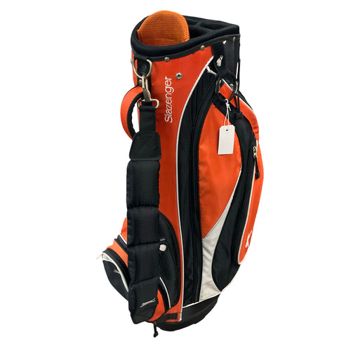 Vist Large View of Product Image Which is Used Slazenger CART BAG Mens Cart Bag Orange