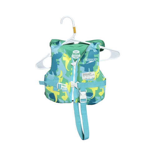 Vist Large View of Product Image Which is Used Speedo INFANT DINOSAUR PFD Infant PFD Green Infant 0-30