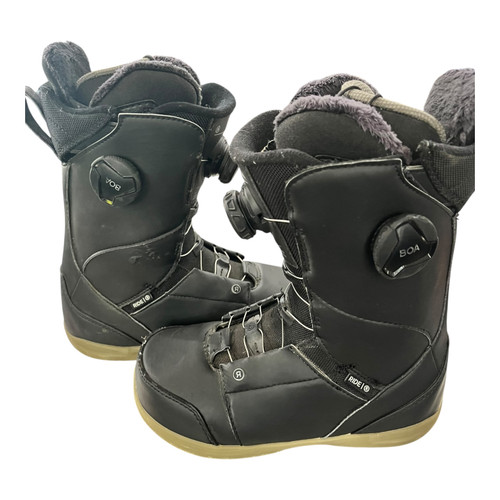 Vist Large View of Product Image Which is Used Ride HERA Womens Snowboard Boots Black Senior 6
