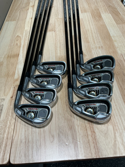 Vist Large View of Product Image Which is Used Taylormade BURNER TOUR Mens Iron Set RH 4I-SW