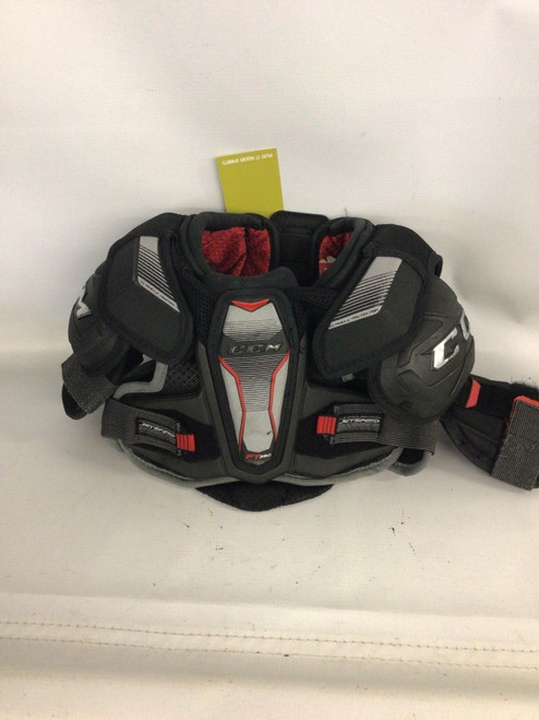 Vist Large View of Product Image Which is Used CCM JETSPEED FT 390 Junior Shoulder Pads SM