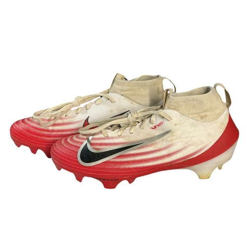 Vist Large View of Product Image Which is Used Nike LAX Cleats Mens Red Senior 8.5