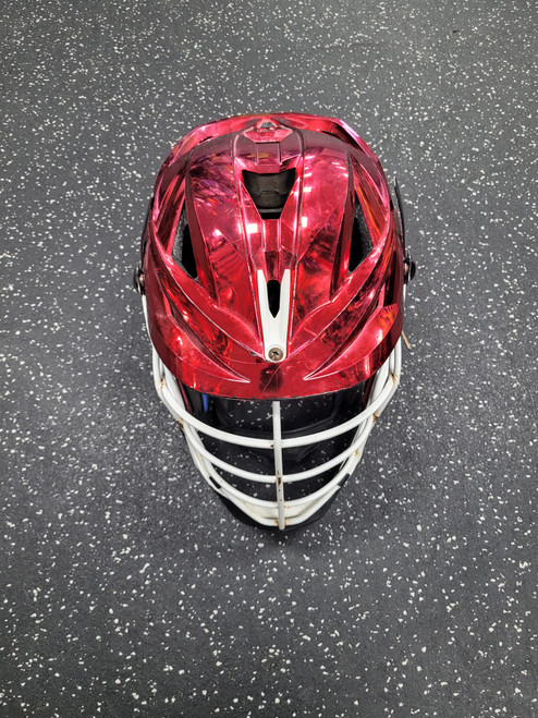 Vist Large View of Product Image Which is Used Cascade XRS Lacrosse Helmet Maroon One Size