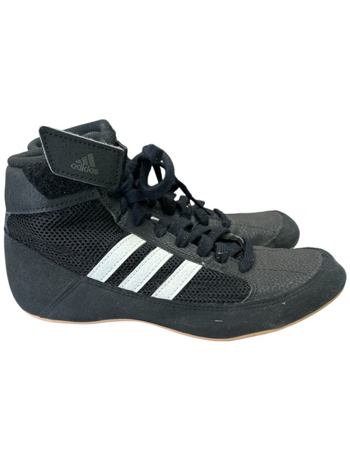 Vist Large View of Product Image Which is Used Adidas Wrestling Shoes Black Junior 03
