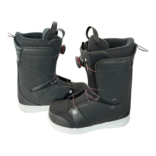Vist Large View of Product Image Which is Used Salomon FACTION BOA Mens Snowboard Boots Black Senior 9