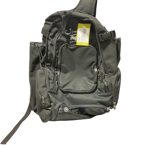 Vist Large View of Product Image Which is Used Rawlings BLK BALL BAG BB/SB Player Carry Bag Black