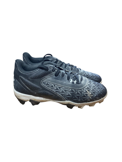 Vist Large View of Product Image Which is Used Under Armour BB CLEATS LOW BB/SB Cleats Black Junior 04.5