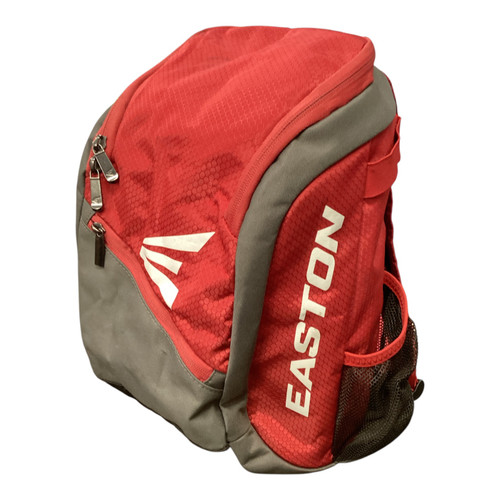 Vist Large View of Product Image Which is Easton BACKPACK BB/SB Player Backpack Grey And Red