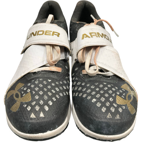 Vist Large View of Product Image Which is Used Under Armour 3021864-101 Track & Field Cleats Adult Black Senior 11