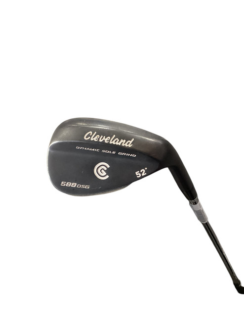 Vist Large View of Product Image Which is Used Cleveland 588 DSG Golf Wedge Mens RH 52 Degree