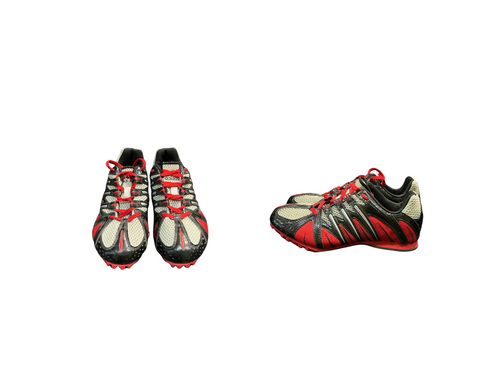 Vist Large View of Product Image Which is Used Adidas TECHSTAR SPRINT Track & Field Cleats Adult Red Senior 4.5