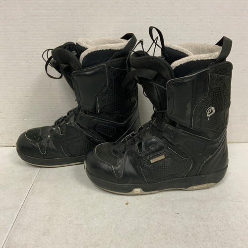 Vist Large View of Product Image Which is Used Salomon FACTION Mens Snowboard Boots Black Senior 8