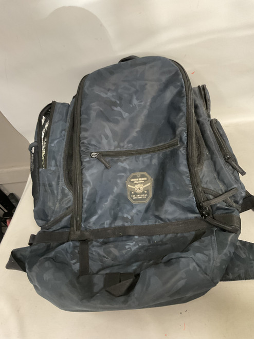 Vist Large View of Product Image Which is Used LACROSSE UNLIMITED BACKPACK Player Backpack Navy Blue