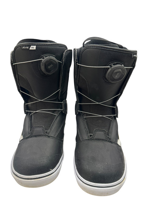 Vist Large View of Product Image Which is Used Vans JUVIE OG Boys Snowboard Boots Black Junior 06