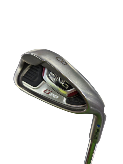 Vist Large View of Product Image Which is Used Ping G20 BLUE DOT IRON Mens Individual Iron RH 8 Iron