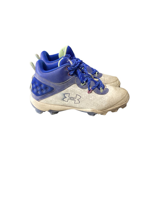 Vist Large View of Product Image Which is Used Under Armour BB CLEAT LOW BB/SB Cleats Royal Blue Junior 05.5