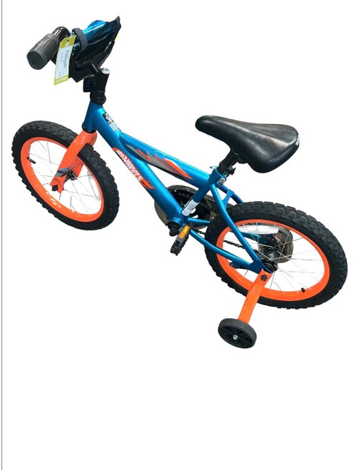 Vist Large View of Product Image Which is Used HOTWHEELS TRAIN BMX Bike Boys Royal Blue 16"