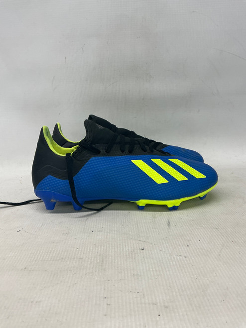 Vist Large View of Product Image Which is Used Adidas Soccer Cleats Royal Blue Senior 7