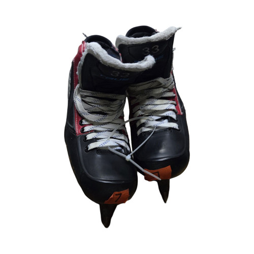 Vist Large View of Product Image Which is Used True CUSTOM GOALIE SKATES SIZE 7 Senior Goalie Skate Senior 7