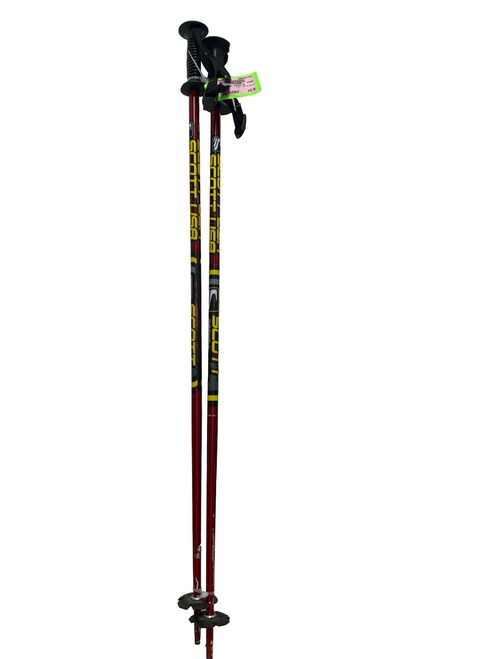 Vist Large View of Product Image Which is Used Scott USA SERIES PR Junior Ski Poles Red 90 cm / 36 in