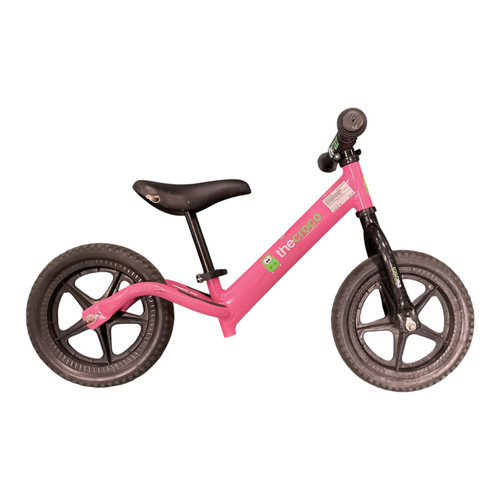 Vist Large View of Product Image Which is Used THE CROCO STRIDER Other Bike Pink 12"