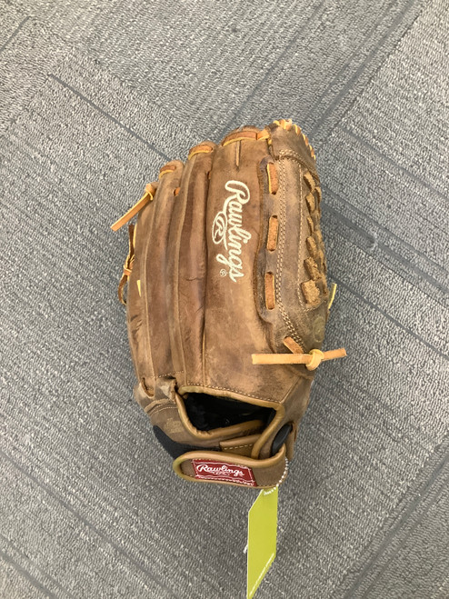 Vist Large View of Product Image Which is Used Rawlings PLAYER PREFERRED BB/SB Glove RH Throw Brown 12"