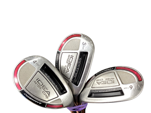 Vist Large View of Product Image Which is Used Adams IDEA A12 Mens Golf Package Set Right Hand 3 Piece