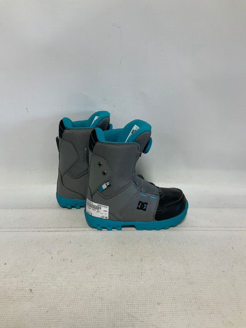 Vist Large View of Product Image Which is Used DC Shoes SCOUT 2017 Girls Snowboard Boots Grey Junior 02