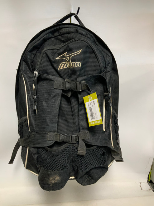 Vist Large View of Product Image Which is Used Mizuno BLACK BB/SB Player Backpack Black