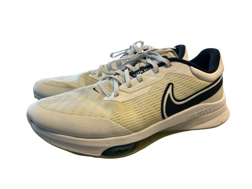 Vist Large View of Product Image Which is Used Nike AIR ZOOM INFINITY TOUR NEXT Mens Golf Shoes White Senior 12