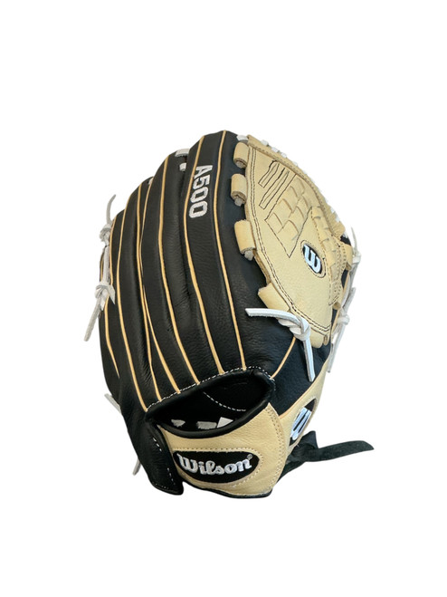 Vist Large View of Product Image Which is Used Wilson A500 SIREN BB/SB Glove RH Throw None 12 1/2"