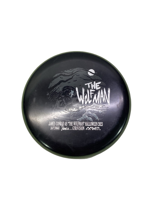 Vist Large View of Product Image Which is Used MVP THE WOLFMAN PUTTER Disc Golf Putter Black 173g