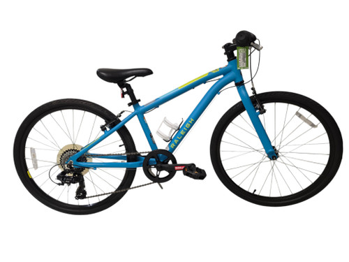 Vist Large View of Product Image Which is Used Raleigh CADENT 7-Speed Mountain Bike Turquoise 24"