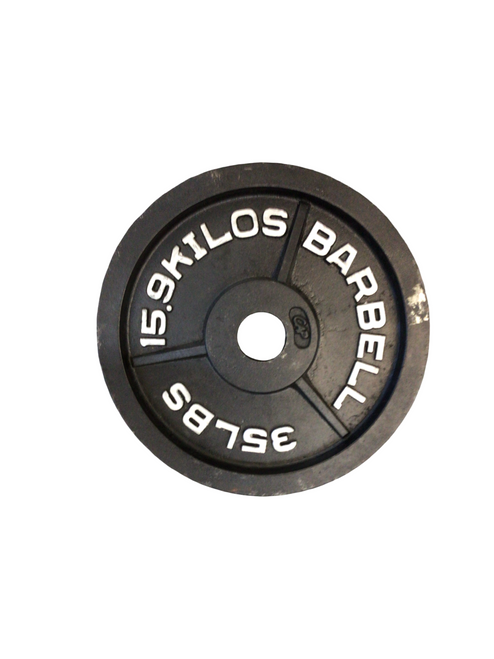 Vist Large View of Product Image Which is Used Olympic Plate (Each) 35 lb