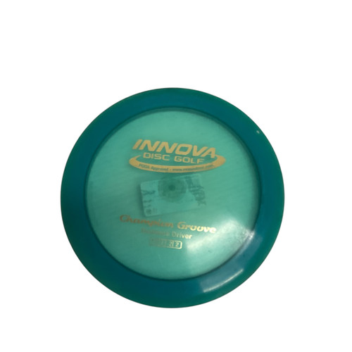 Vist Large View of Product Image Which is Used Innova CHAMPION GROOVE Disc Golf Driver Royal Blue