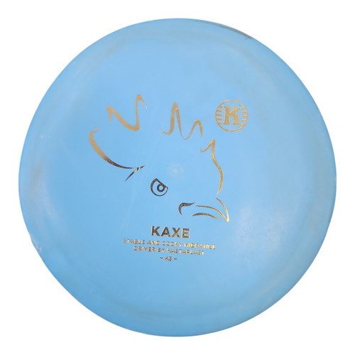 Vist Large View of Product Image Which is Used Kastaplast KAXE Disc Golf Mid Range Royal Blue 170g