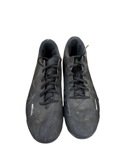 Vist Large View of Product Image Which is Used Nike Soccer Cleats Black Senior 9.5
