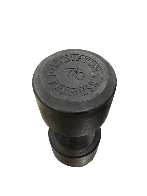 Vist Large View of Product Image Which is Used Hampton Hex Dumbbell (Each) 75 lb