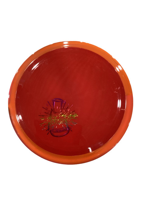 Vist Large View of Product Image Which is Used Axiom LAB SECOND EXCITE Disc Golf Driver Red