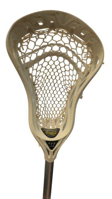 Vist Large View of Product Image Which is Used Nike VANDAL W/ WARRIOR HEAD Mens Def/LSM LAX Shaft White