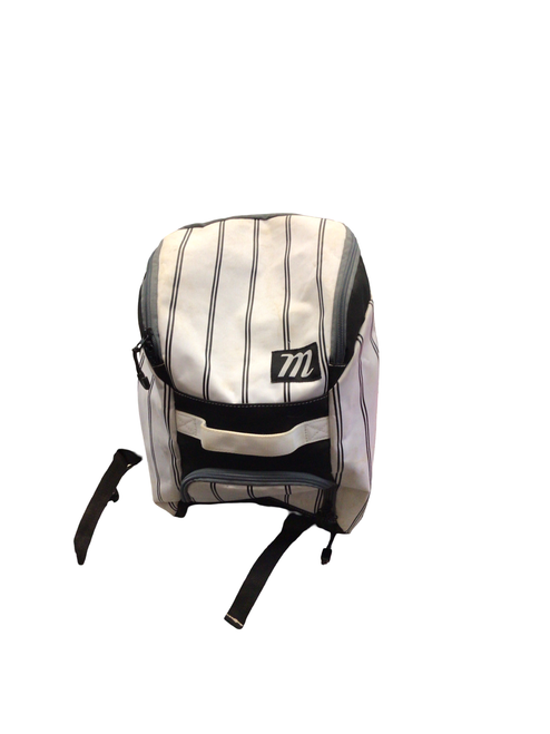 Vist Large View of Product Image Which is Used Marucci BACKPACK BB/SB Player Backpack White