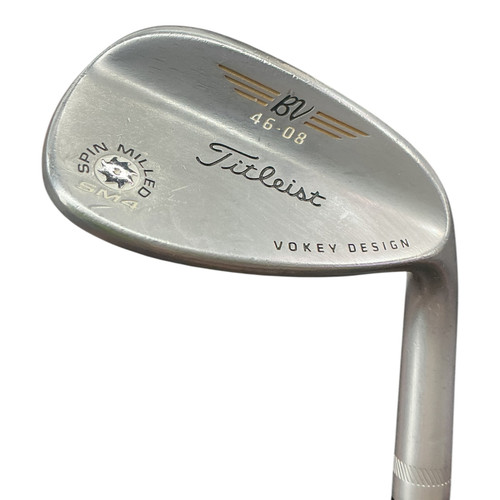 Vist Large View of Product Image Which is Used Titleist VOKEY SM4 Golf Wedge Mens RH 46 Degree
