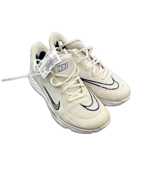 Vist Large View of Product Image Which is Used Nike ALPHA HUARACHE 8 LAX Cleats Mens White Senior 6.5