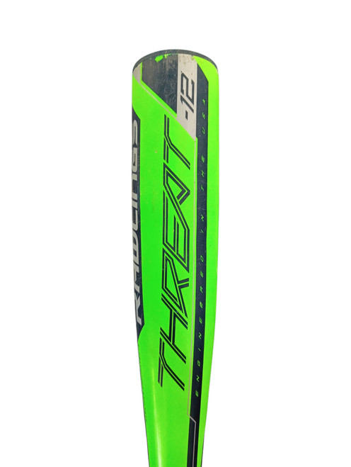 Vist Large View of Product Image Which is Used Rawlings THREAT BB/SB USA 2 5/8 Bat 29"
