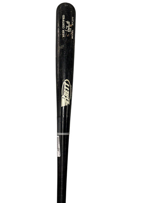 Vist Large View of Product Image Which is Used Brett Bros STEALTH MODEL ST-271 BB/SB Wood Bat 34"