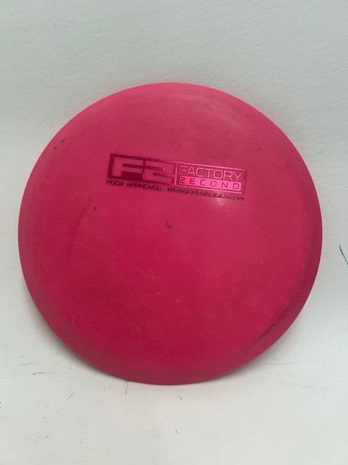 Vist Large View of Product Image Which is Used Innova F2 FACTORY 2ECOND Disc Golf Driver Pink